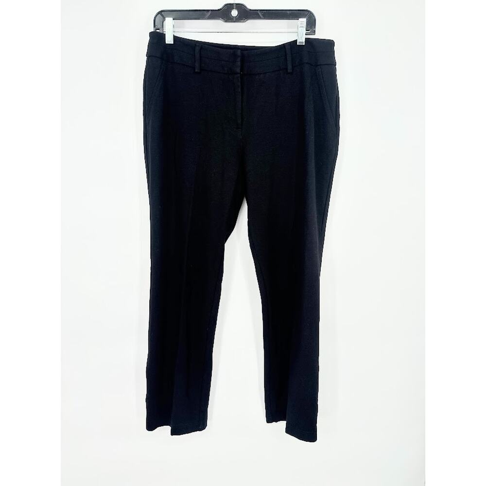 Chicos‎ Black Pants Womens Size 1.5 Medium 10 Short Career Minimalist Stretch